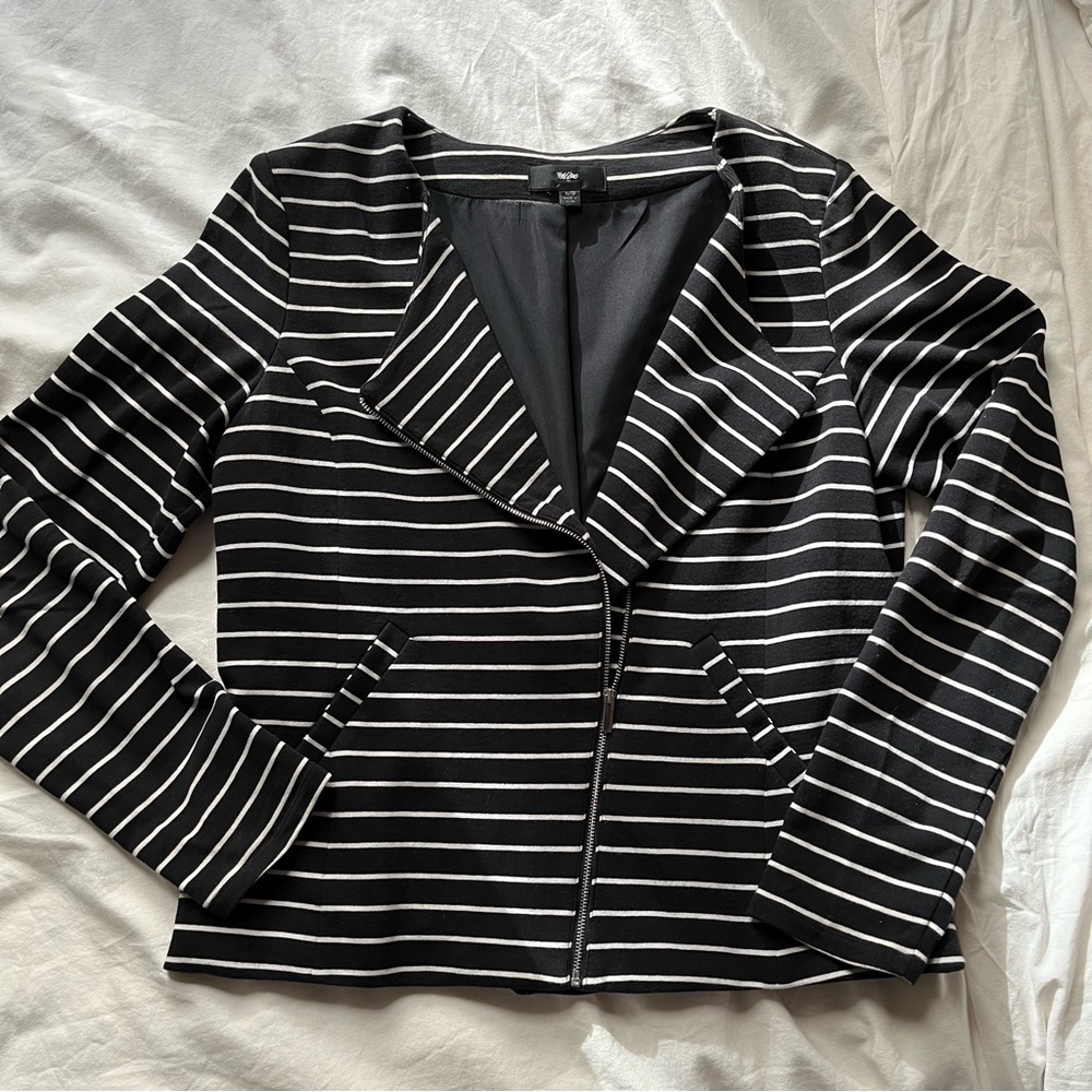 Striped Blazer by Mossimo